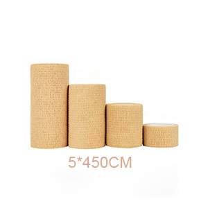 Medical self-adhesive elastic bandage wound dressing bandage gauze roll 5cm