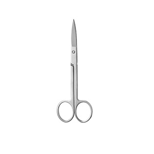 14cm stainless steel scissors teaching surgical scissors suture removal scissors