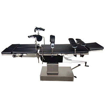 Medical hydraulic surgical bed head integrated operating table