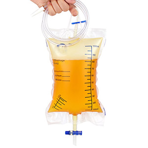 Medical disposable drainage bag urine collection bag anti-reflux 1000ml