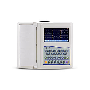 Medical electrocardiogram machine ECG twelve-channel 12-lead automatic analysis all-in-one machine