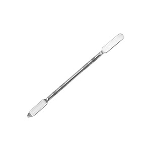 Stainless steel makeup stirring stick double-ended color spatula color mixing stick