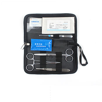 Supply surgical suture instrument kit surgical tools 8 pieces set