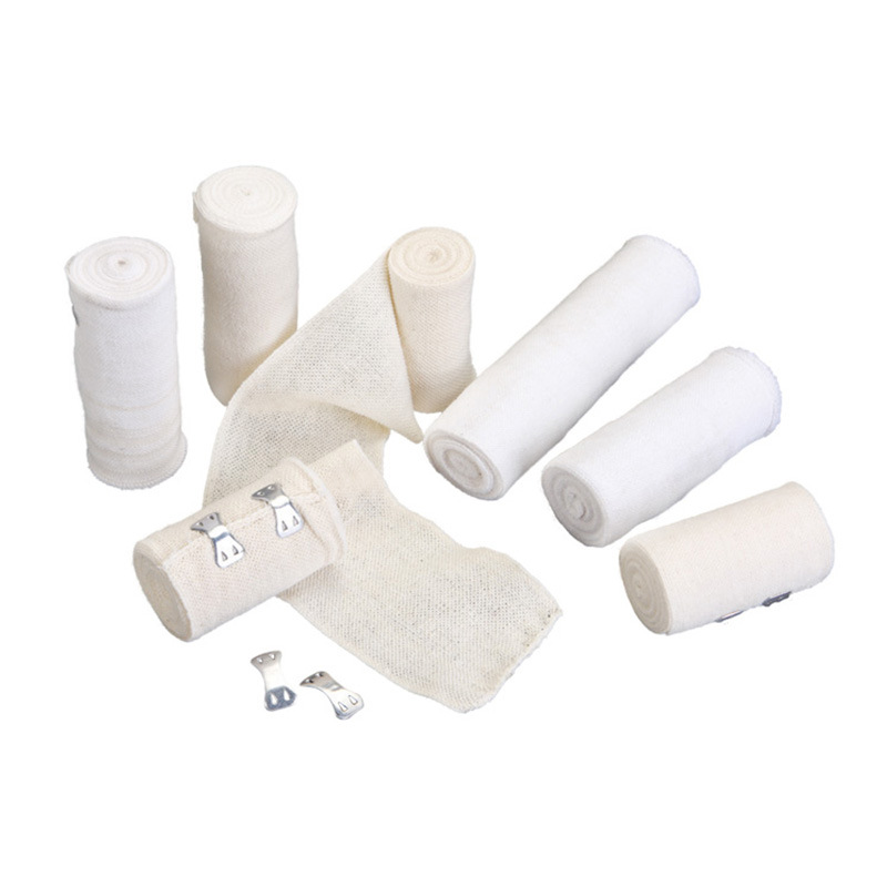 Wholesale spandex white elastic bandage cotton elastic bandage