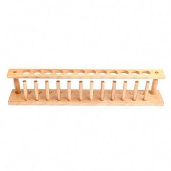 Wooden test tube rack chemical laboratory instruments wholesale