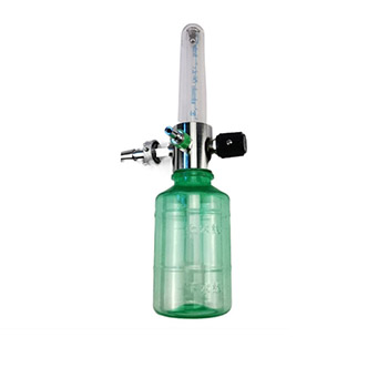 Buoy type oxygen inhaler for gas cylinder American plug diverter