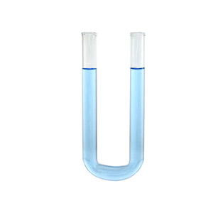 U-shaped drying tube glass instrument transparent glass experiment