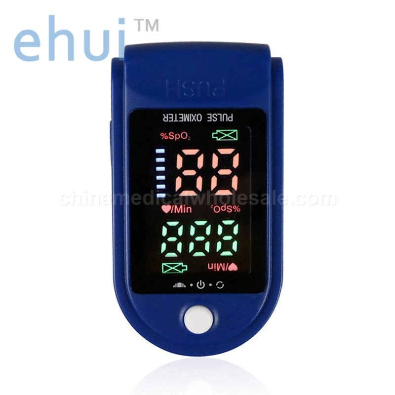 Wholesale finger clip type pulse saturation PI heart rate monitoring oximeter