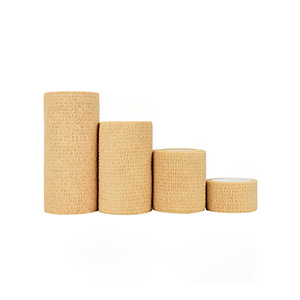 Medical self-adhesive elastic bandage wound dressing bandage gauze roll